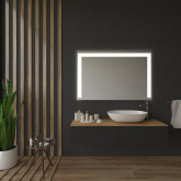 Badspiegel mit LED Beleuchtung - Enania