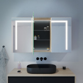 Badspiegelschrank mit Beleuchtung Falun