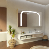 Design Spiegelschrank fürs Bad Kalmar