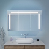 Badezimmerspiegelschrank LED Hamina