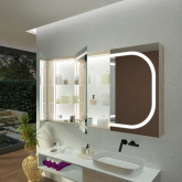 Badezimmerspiegelschrank LED Rauma