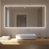 LED-Badezimmerspiegel Fenris