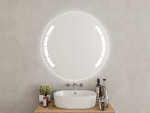 Runder Badezimmerspiegel LED Giulio