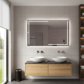 Badspiegel mit LED Beleuchtung - Thage