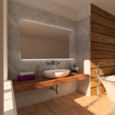 Badspiegel mit LED Beleuchtung - Majestic