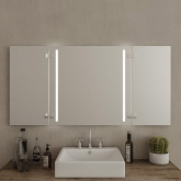 Klappspiegel Arnora (LED beleuchtet)