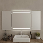 Klappspiegel Kattis (LED beleuchtet)