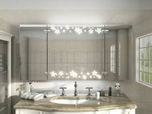 Klappspiegel Sirid (LED beleuchtet)