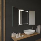 Klappspiegel Lavrans (LED beleuchtet)