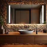 Auf-/ Unterputz Bad Spiegelschrank Kemi