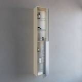 Bad Hochschrank mit Spiegeltür 2-türig - Domingo