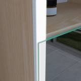 Bad Hochschrank mit Spiegeltür und Licht - Luciano