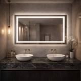 Bad Spiegel mit LED Rota