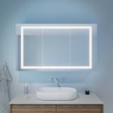 Bad Spiegelschrank mit LED Beleuchtung Lator
