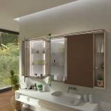 Bad Spiegelschrank mit Regalen Freia III