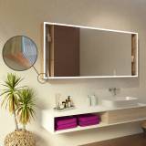 Bad Spiegelschrank nach Maß mit Regalen Vince IV