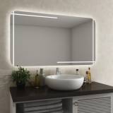 Badezimmerspiegel Made in Germany mit runden Ecken Vilja