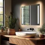 Badezimmerspiegel Tinna mit Beleuchtung