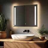 Badezimmerspiegel Tinna mit Beleuchtung