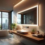 Badspiegel mit LED Beleuchtung - Hope