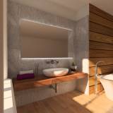 Badspiegel mit LED Beleuchtung - Majestic