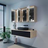 Badspiegelschrank mit Beleuchtung Falun