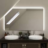 Beleuchteter Spiegel mit Dachschräge Nilas