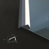 Direkt beleuchteter Spiegel - Tomte