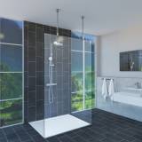 Duschglaswand Klarglas Ylvi Top Fix