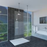 Duschwand Quadra I Top Fix