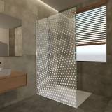 Duschwand mit Dekor Punto I