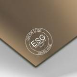ESG Glas Parsol® hellbraun bronce  6 mm