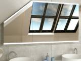 Einbau Spiegelschrank für Dachschräge Fauske