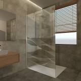 Glas Duschtrennwand Design Fantasia II