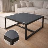 Glasplatte Tisch Anthrazit - REF 7016, 6 mm