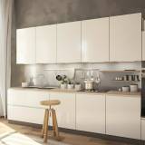 Glasrückwand Küche satiniert Milchglas 6 mm ESG