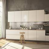 Glasrückwand Küche satiniert Milchglas 6 mm ESG