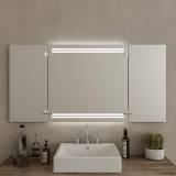 Klappspiegel Kattis (LED beleuchtet)