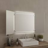 Klappspiegel Niss (LED beleuchtet)