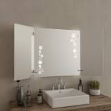 Klappspiegel Valina (LED beleuchtet)