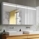 LED Bad-Spiegelschrank nach Maß Tornio