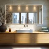 LED-Badezimmerspiegel Fenris