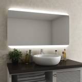 LED Lichtspiegel mit runden Ecken Snorre