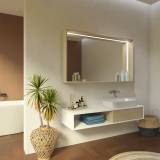 LED Spiegel mit Holz-Rahmen - Prado 3