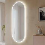 Ovaler LED Badspiegel Risor