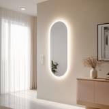 Ovaler LED Spiegel Bad Odda