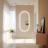 Ovaler Spiegel Hintergrundbeleuchtung Roros