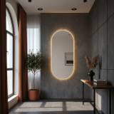 Ovaler Spiegel Hintergrundbeleuchtung Roros