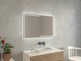Schicker Badezimmerspiegel LED Halla