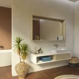 Spiegel Prado mit Holz-Rahmen ohne Beleuchtung